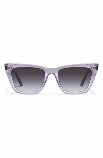 QUAY Call The Shots 54mm Gradient Cat Eye Sunglasses