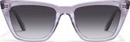 QUAY Call The Shots 54mm Gradient Cat Eye Sunglasses