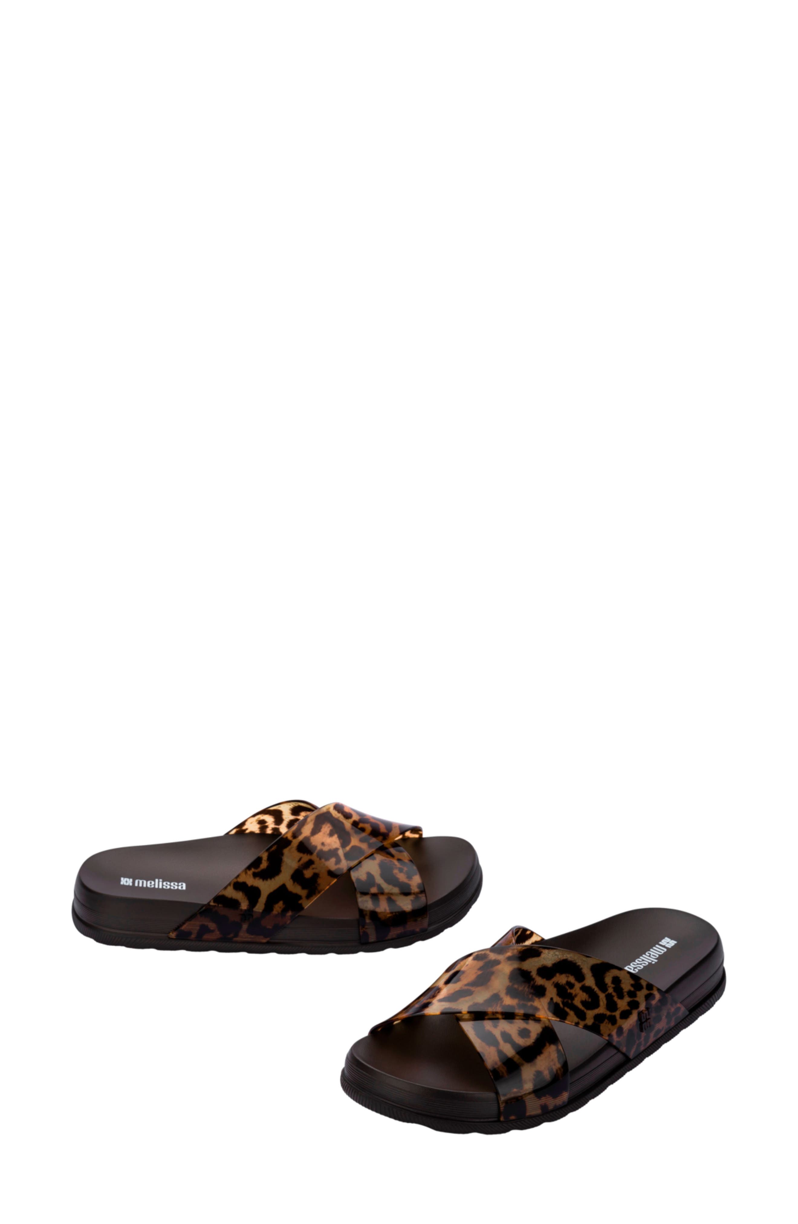 Cozy Cross Platform Slide Sandal, Alternate, color, DARK BROWN