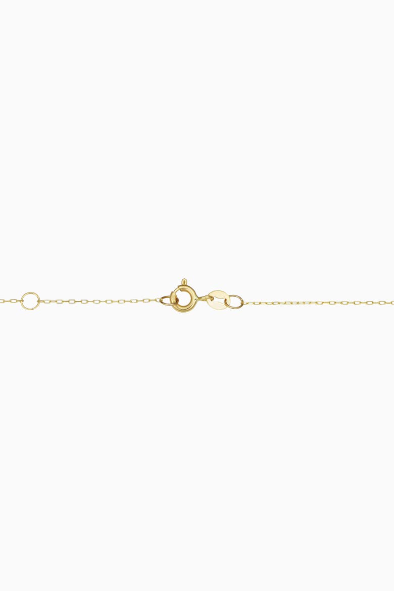 14K Gold Stone Purse Pendant Necklace, Alternate, color, Gold/Mother of Pearl