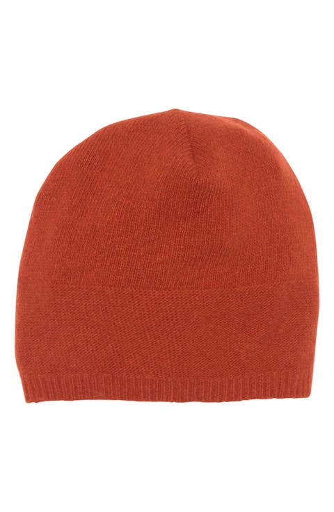 Slouchy Cashmere Knit Beanie