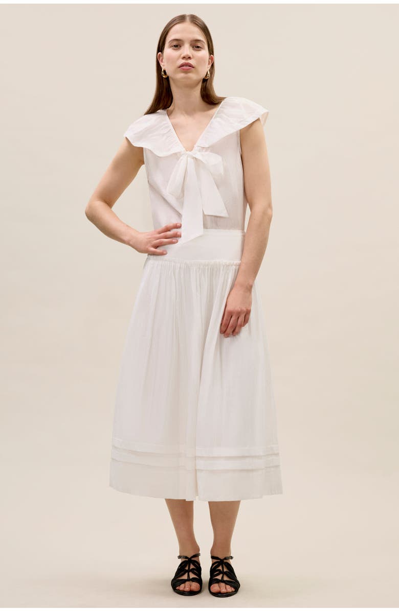 Rebecca Taylor Marietta Skirt, Main, color, Milk