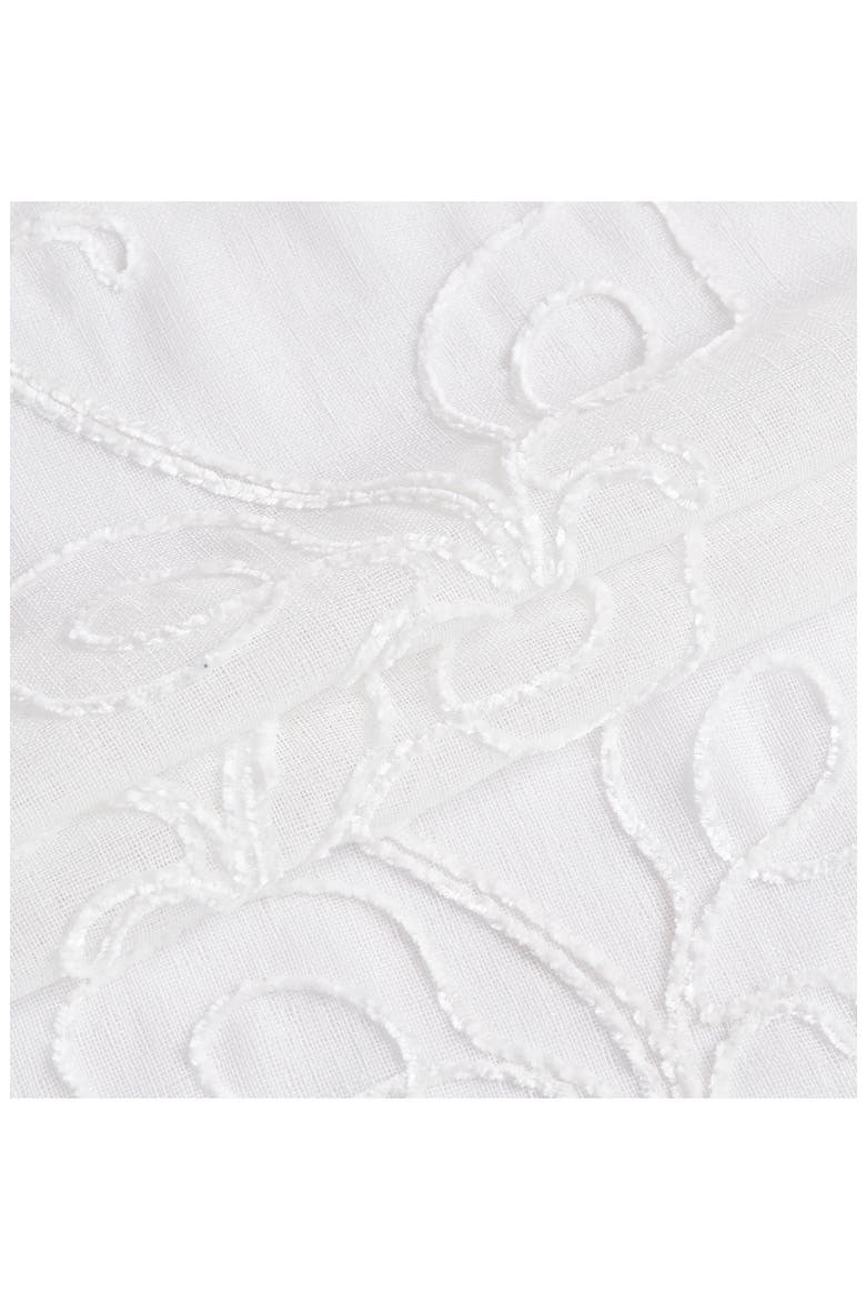 Stella Set of 2 Sheer Panel Curtains, Alternate, color, WHITE