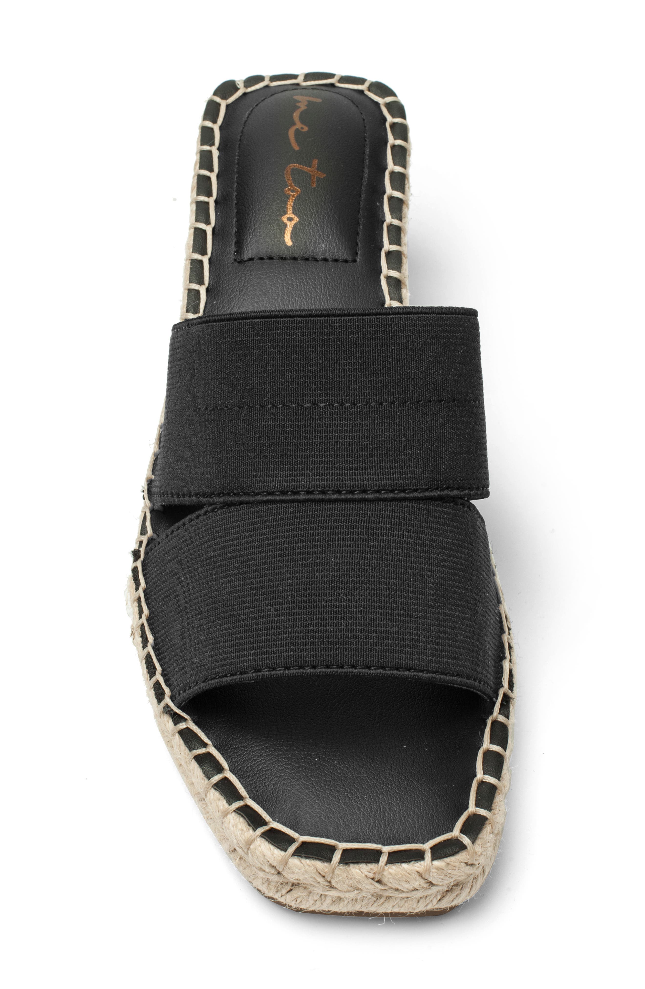 Me Too Caymen Espadrille Platform Wedge Slide Sandal, Alternate, color, 