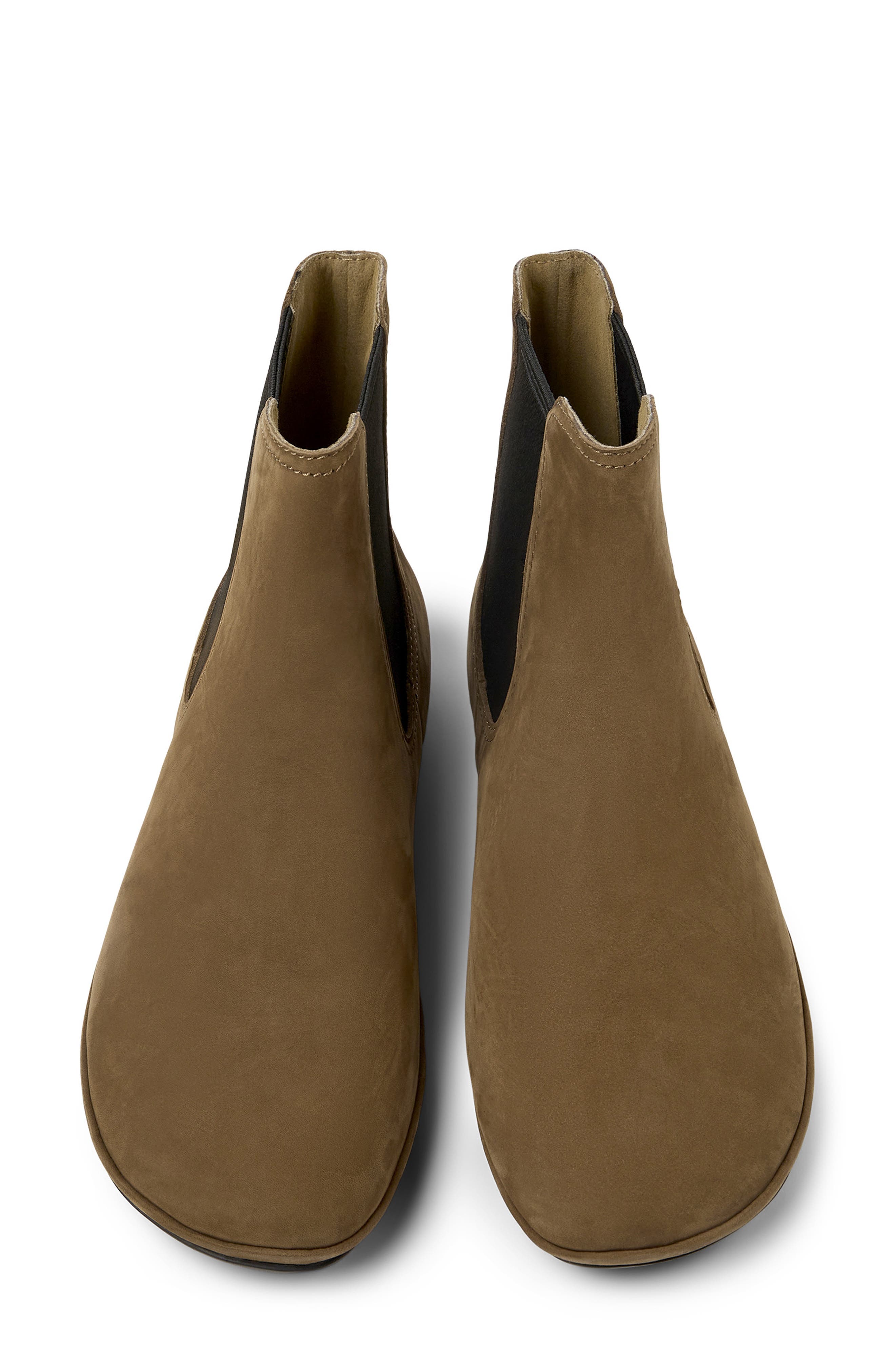 Camper Right Nina Bootie, Alternate, color, Medium Bro