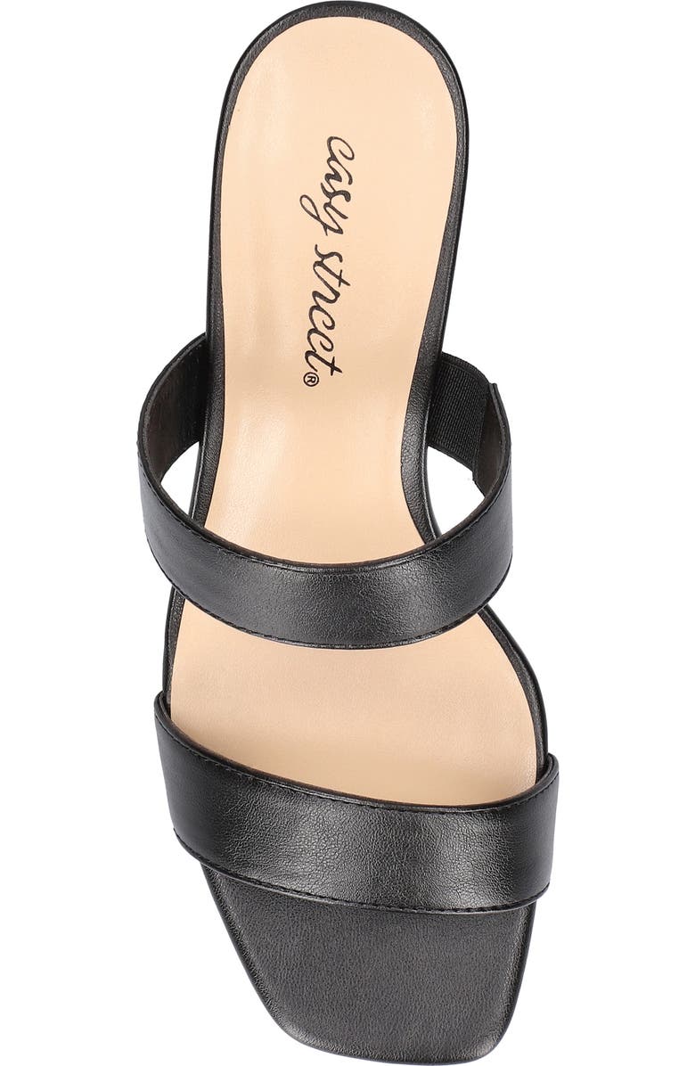 EASY STREET Clovelle Sandal, Alternate, color, Black