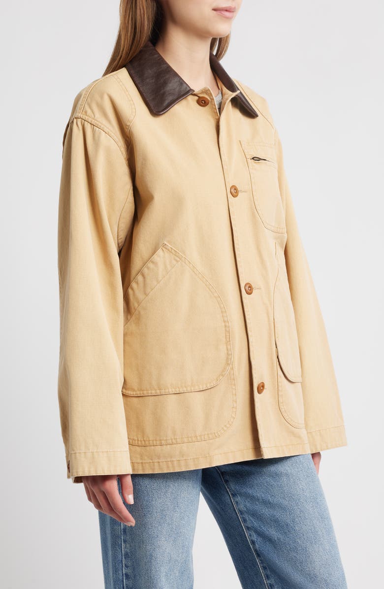 THE GREAT. The Barn Jacket, Alternate, color, 