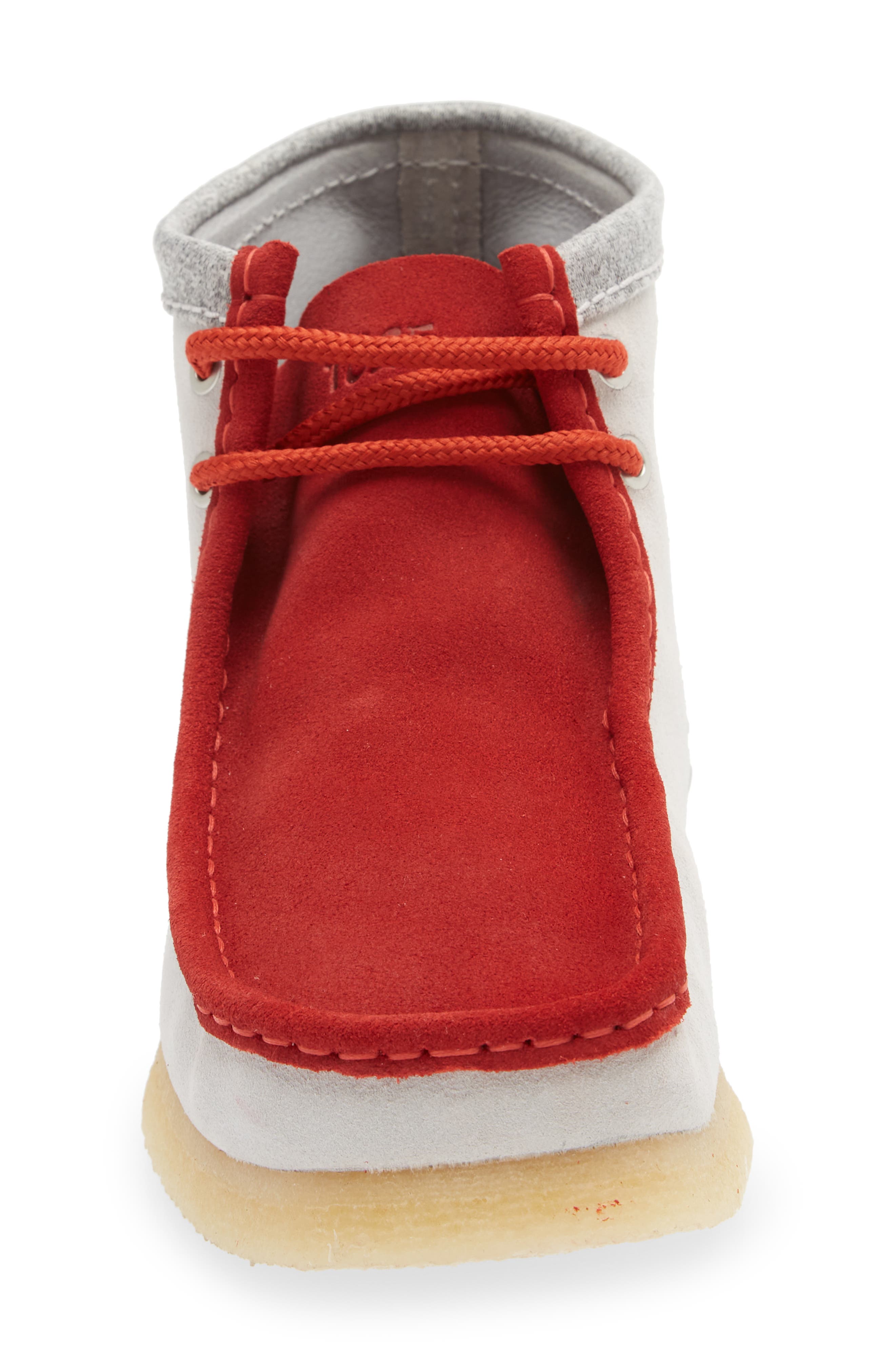 Clarks<sup>®</sup> Originals Wallabee Moc Toe Derby Boot, Alternate, color, 