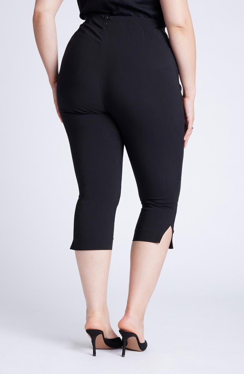 ELOQUII Capri Leggings, Alternate, color,
