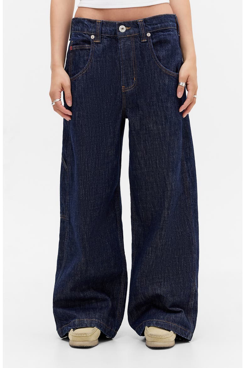 Niko Skate Wide Leg Jeans, Main, color, RINSE