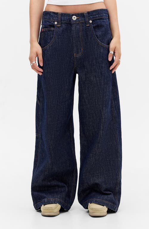 Bdg Urban Outfitters Niko Skate Wide Leg Jeans In Blue