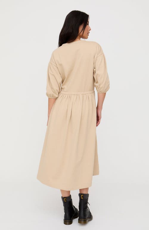 Turtledove London Organic Cotton Belle Dress In Neutral