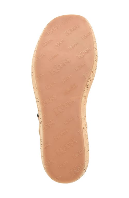 KORKS KORKS DIVINITY PLATFORM SANDAL