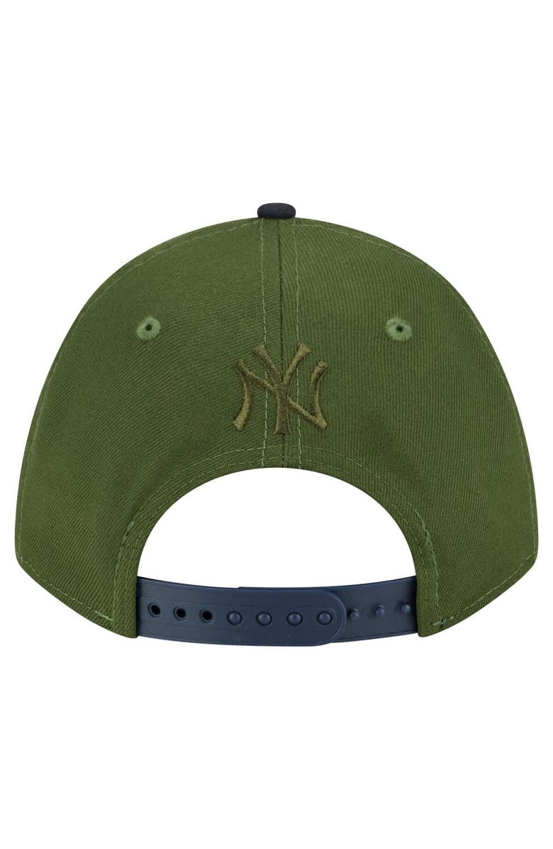 New Era Men's New Era Dark Green New York Yankees City Feature 9FORTY A-Frame Adjustable Hat, Alternate, color, Dark Green