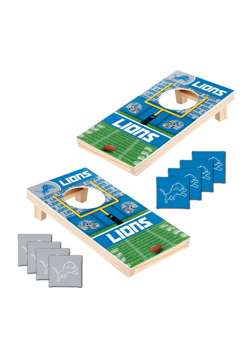 Detroit Lions NFL Tabletop Cornhole, Alternate, color, Multicolor