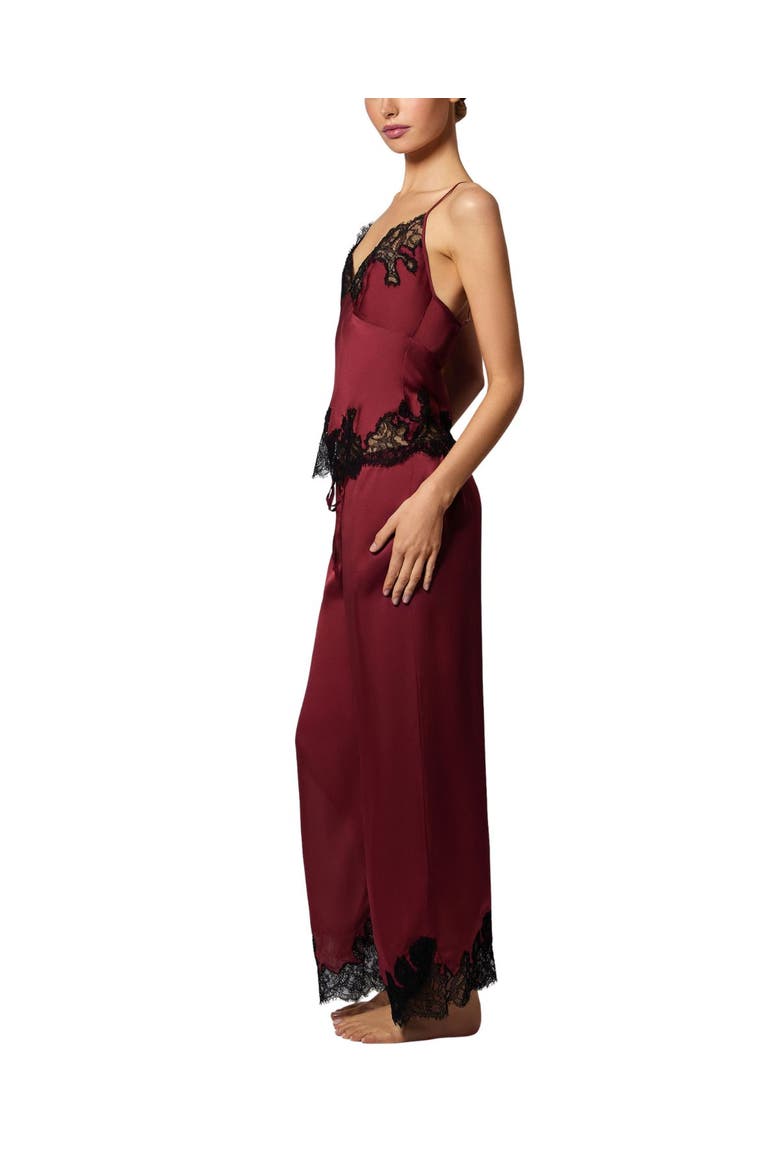 Giselle Pajama Pant, Alternate, color, BRICK DUST