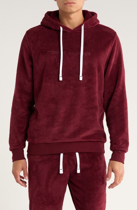 Logo Embroidered Sleep Hoodie