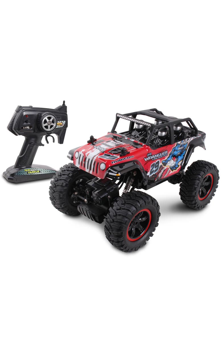 Mean Machines Rock Crawler Rc Jeep Wrangler Unlimited, 114 Scale, Main, color, Multicolored