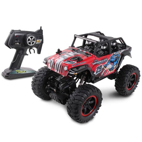 Rock Crawler Rc Jeep Wrangler Unlimited, 114 Scale