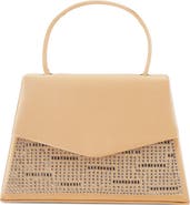 LADY COUTURE Linda Crystal Satin Clutch
