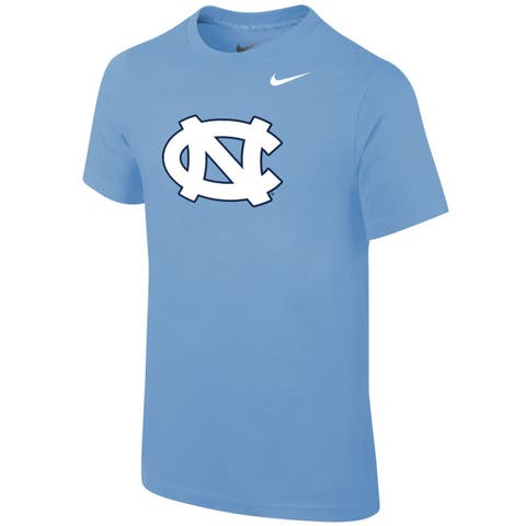 Youth Jordan Brand North Carolina Tar Heels Carolina Blue Logo Legend Performance T-Shirt