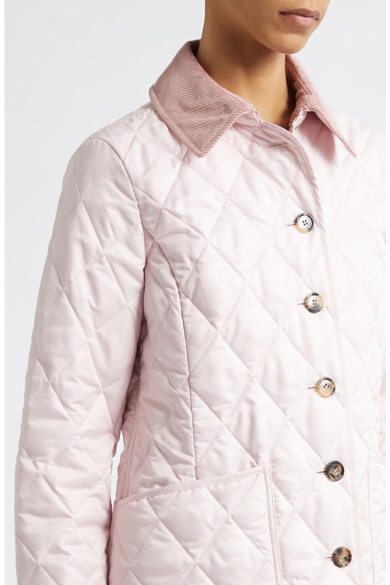 Fernleigh Quilted Jacket, Alternate, color, MALLOW PINK