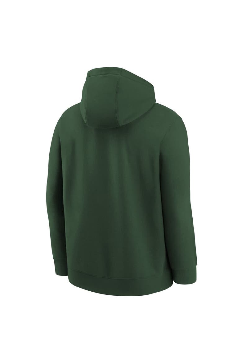 Youth Nike Hunter Green WNBA Logo Essential Team Pullover Hoodie, Alternate, color, Hunter Green
