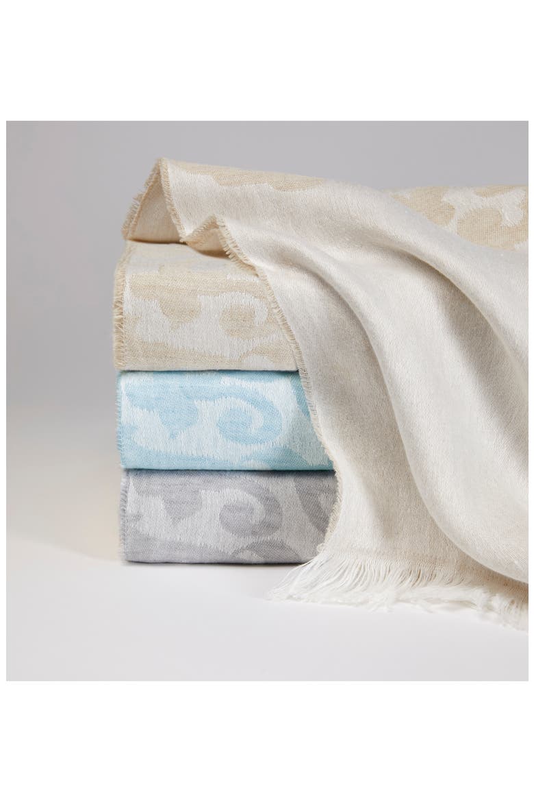 Lassia Throw Blanket, Alternate, color, GREY