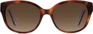Kate Spade New York ninna 55mm gradient round sunglasses