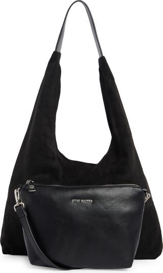 Slouch Shoulder Bag with Removable Pouch