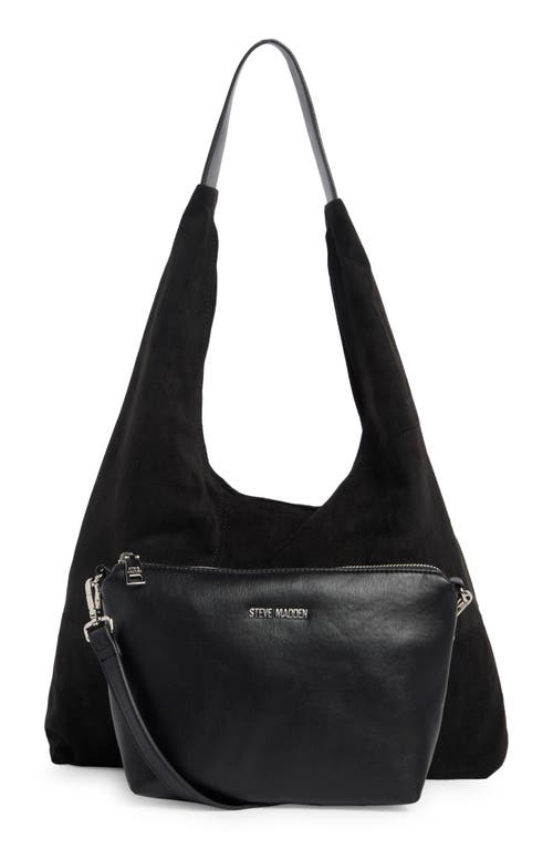 Steve Madden Bnicola Shoulder Bag & Pouch In Black