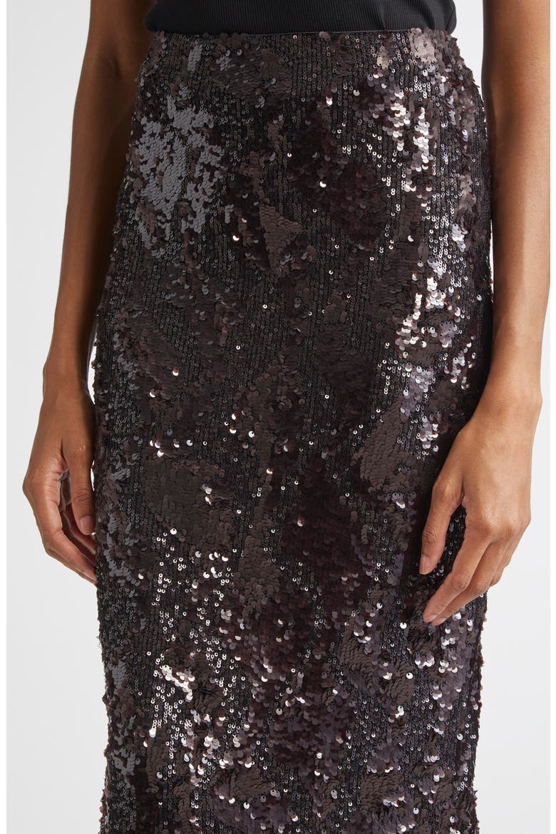 Koa Sequin Skirt, Alternate, color, DARK CURRANT