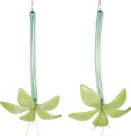 Tory Burch Curiosity Flower Drop Earrings