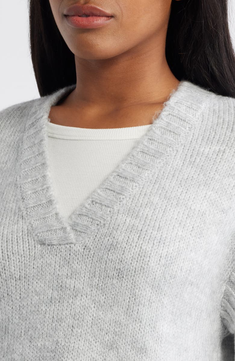 Miss Selfridge Cap Sleeve Knit Vest, Alternate, color,