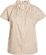 SUGARLIPS Patma Ruffle Stripe Shirt