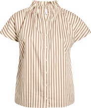SUGARLIPS Patma Ruffle Stripe Shirt
