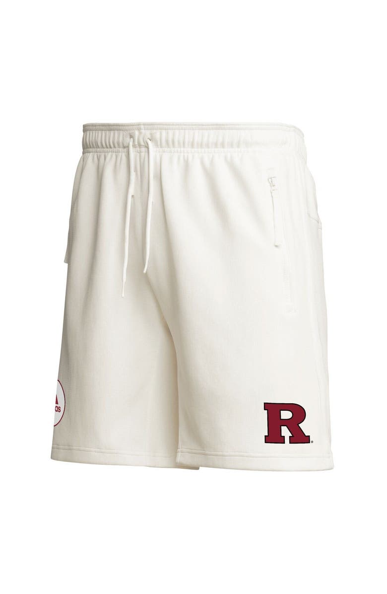 adidas Men's adidas Cream Rutgers Scarlet Knights Zero Dye AEROREADY Shorts, Alternate, color,