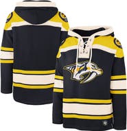 '47 Men's '47 Navy Nashville Predators Superior Lacer Pullover Hoodie