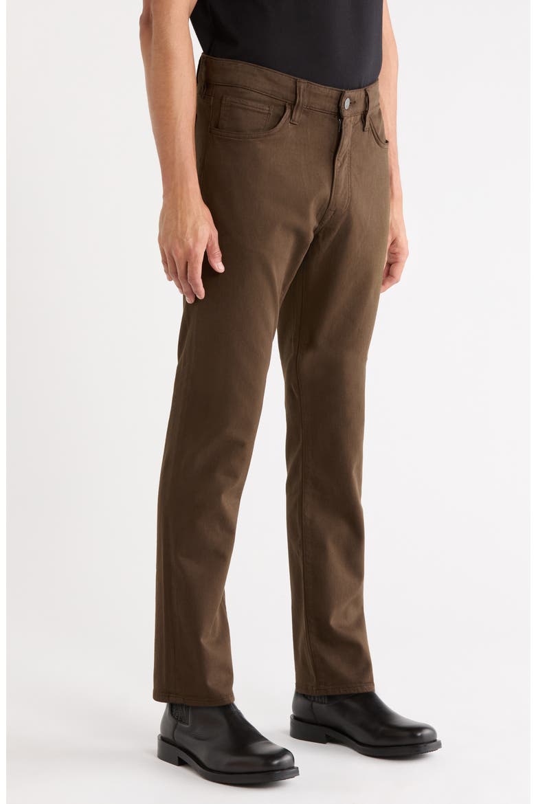 Courage Regular Rise Straight Leg Jeans, Alternate, color, BROWN CASHMERE LUXE
