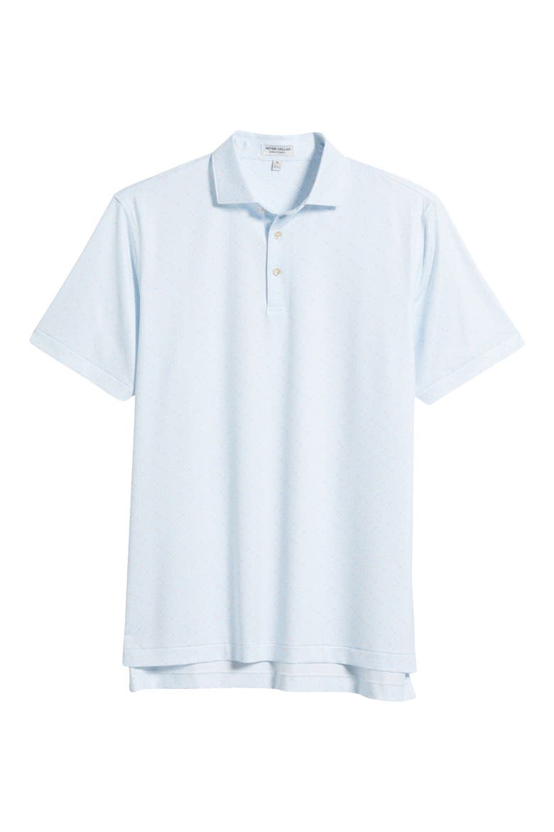 Castellina Performance Jersey Polo, Alternate, color, WHITE
