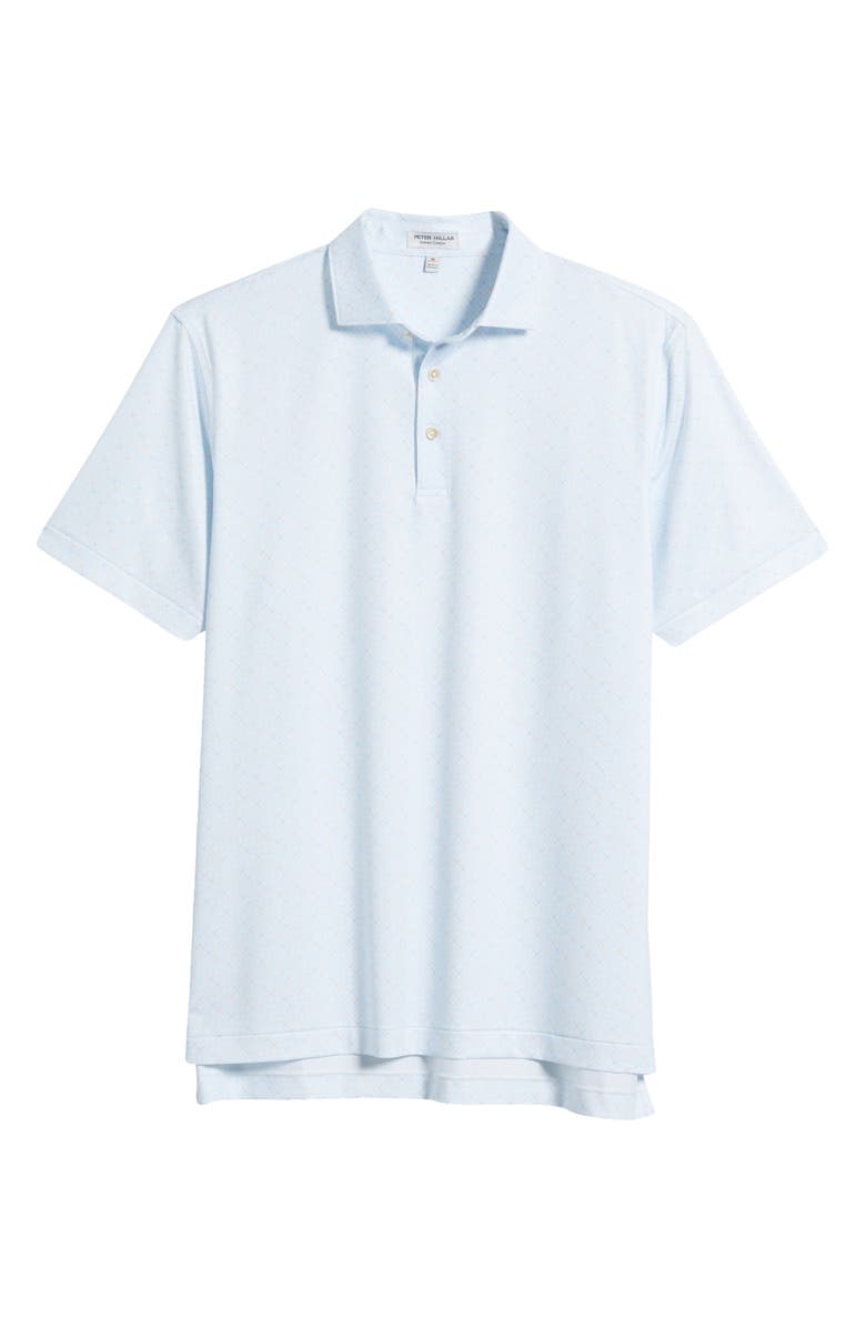 Peter Millar Castellina Performance Jersey Polo, Alternate, color, White