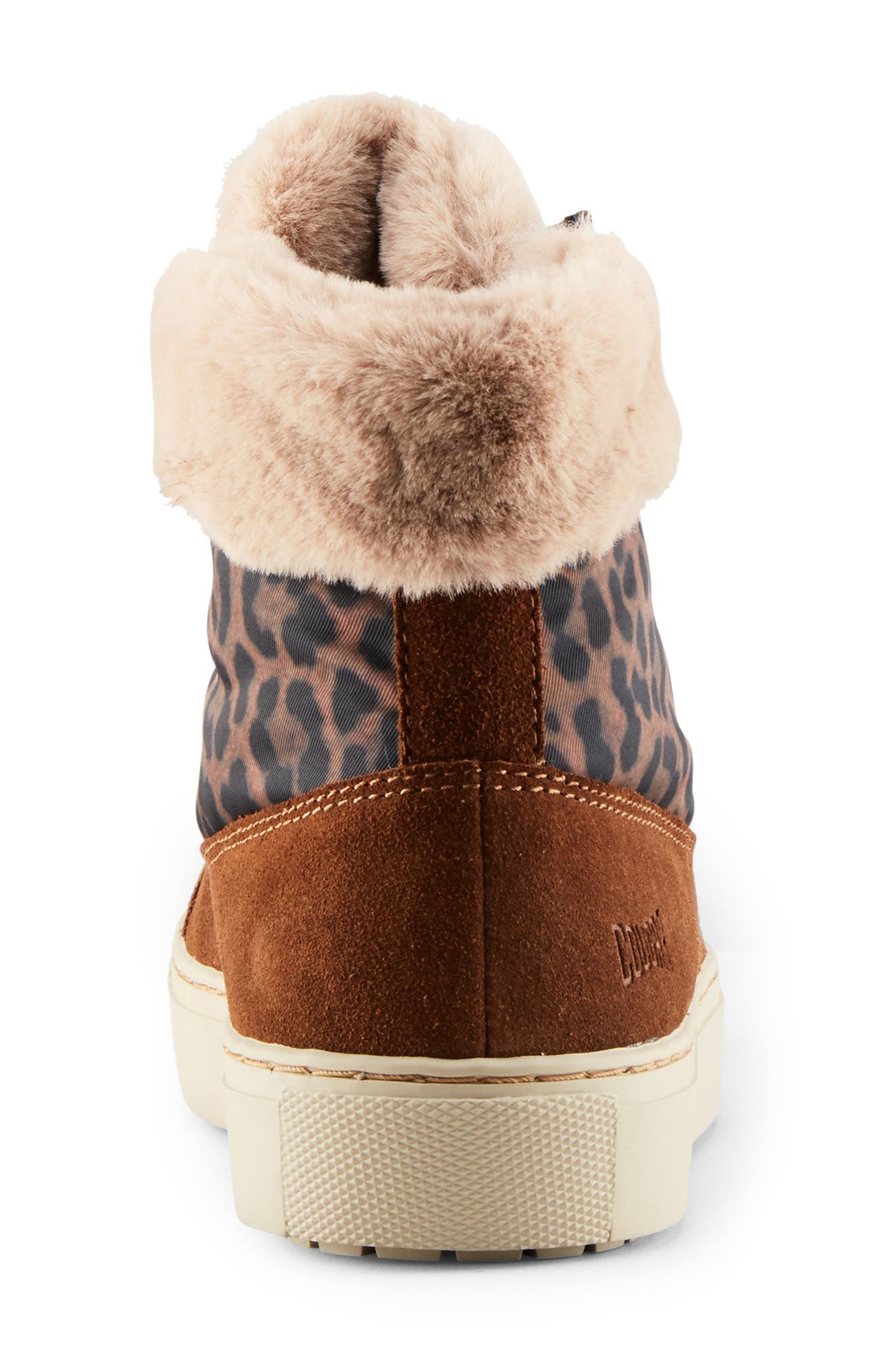 Cougar Dublin High Top Sneaker with Faux Fur Cuff, Alternate, color, 
