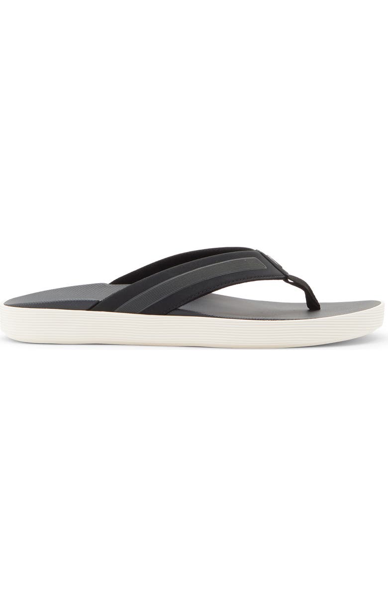 OluKai Leeward Flip Flop, Alternate, color, Lava Rock / Lava Rock