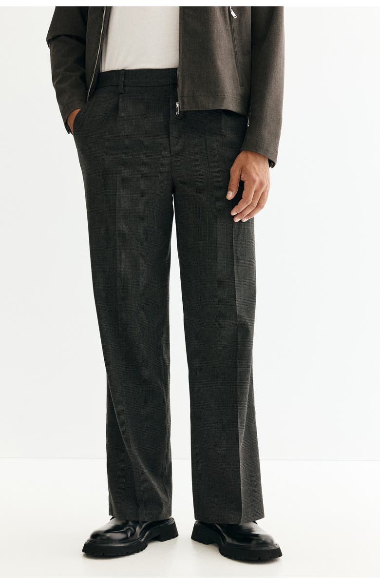 H&M Relaxed Fit Suit Trousers, Alternate, color, 