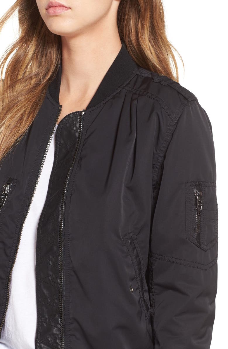 BLANKNYC 'Commuter Sentence' Bomber Jacket, Alternate, color, 