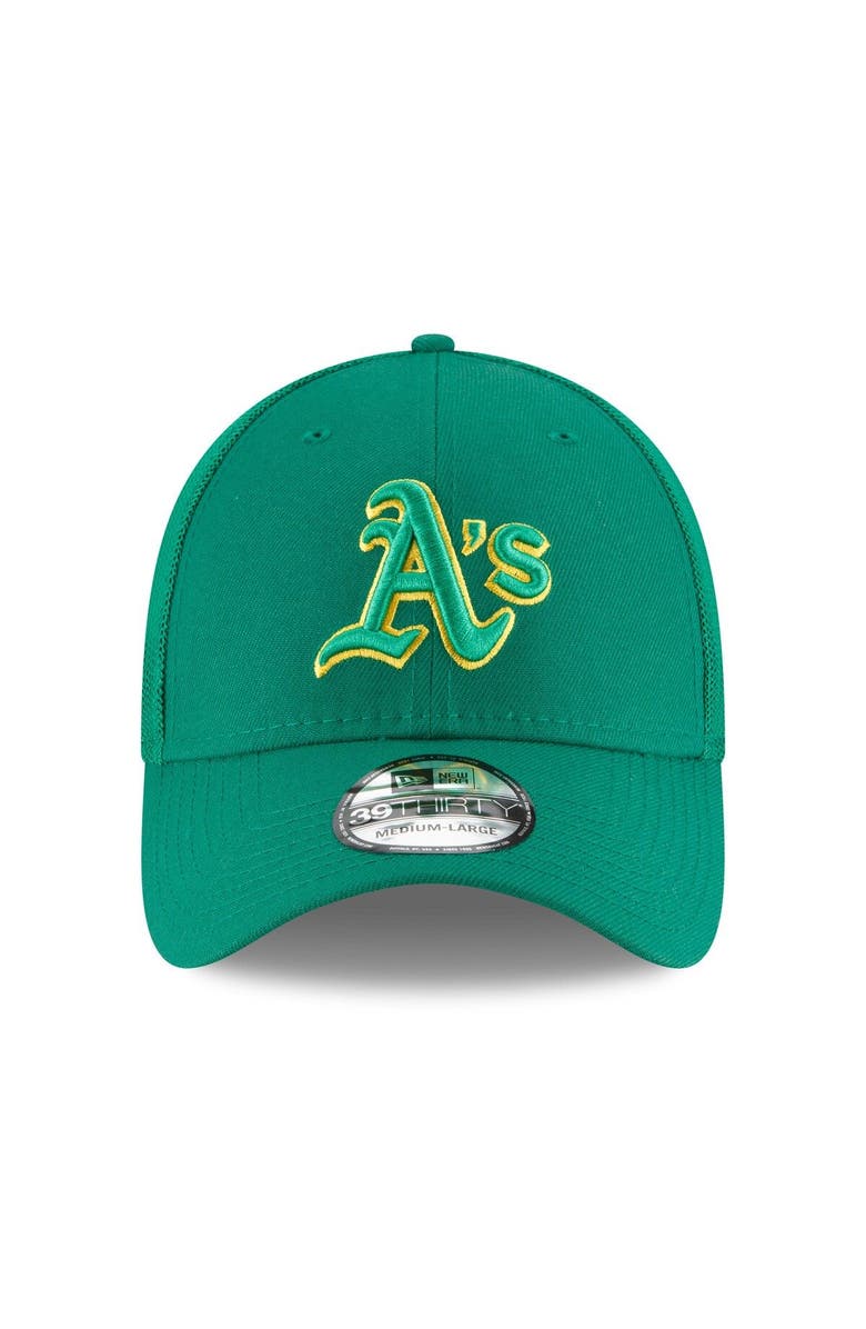 New Era Men's New Era  Green Oakland Athletics 2023 Spring Training 39THIRTY Flex Hat, Alternate, color, 