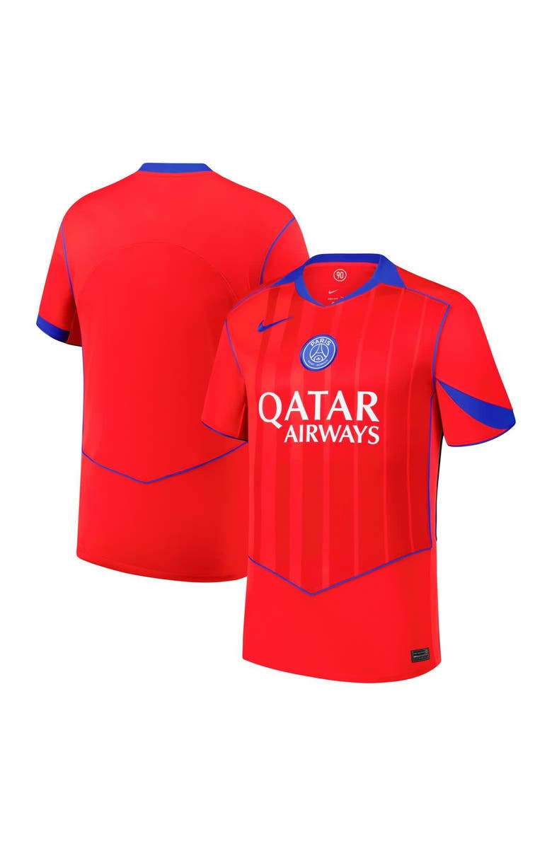 Nike Men's Nike Red Paris Saint-Germain 2025/26 Third Replica Jersey, Main, color, Red