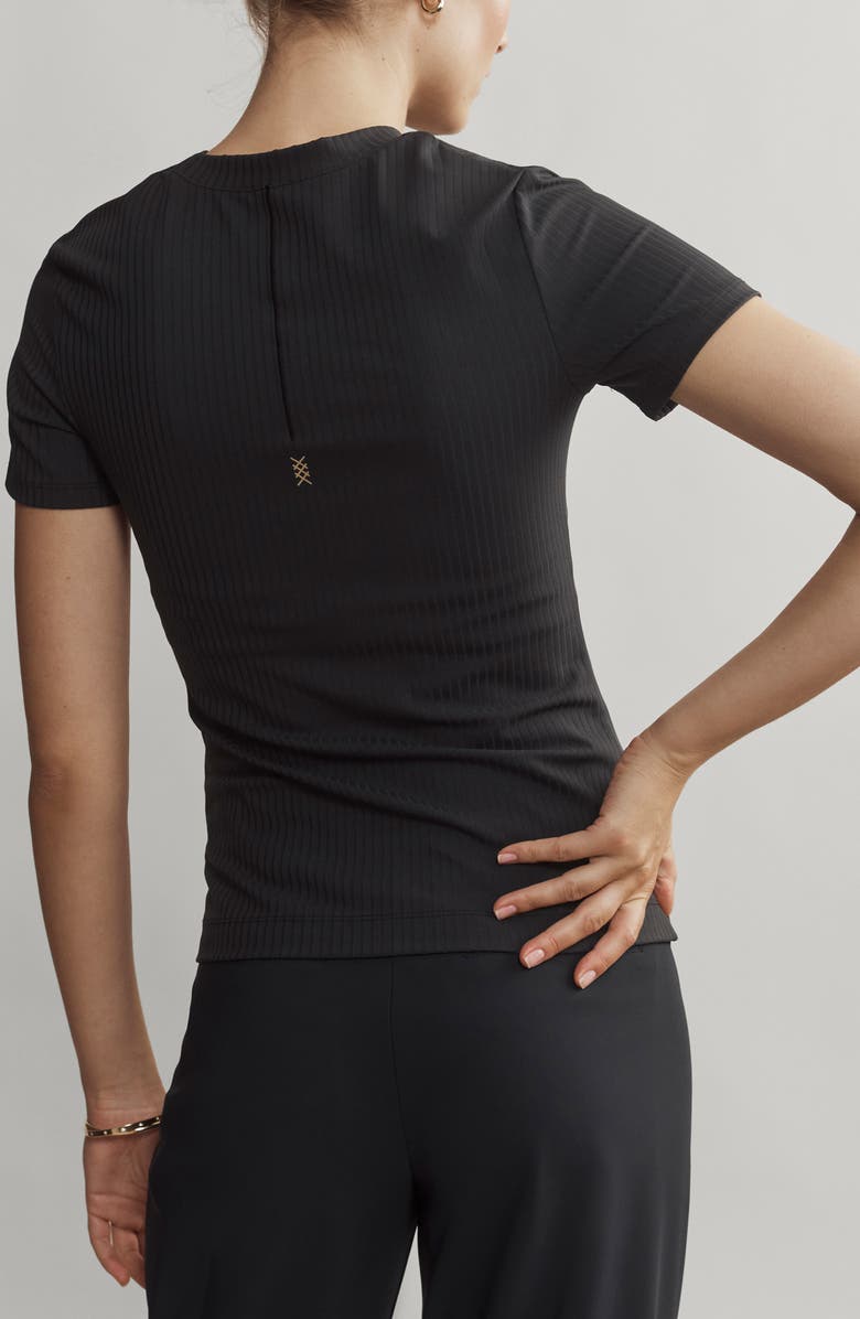 Rhone Modern Rib Knit T-Shirt, Alternate, color, 