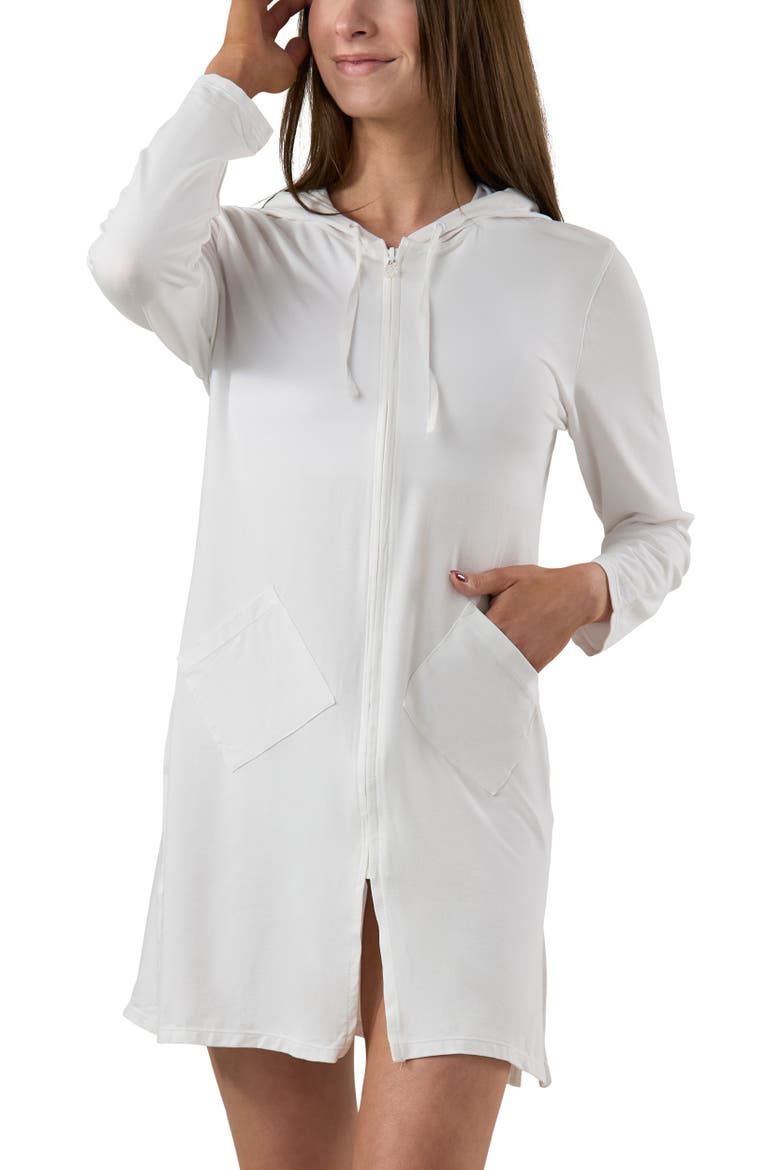 Full Zip Island Beach Jacket, Main, color, White