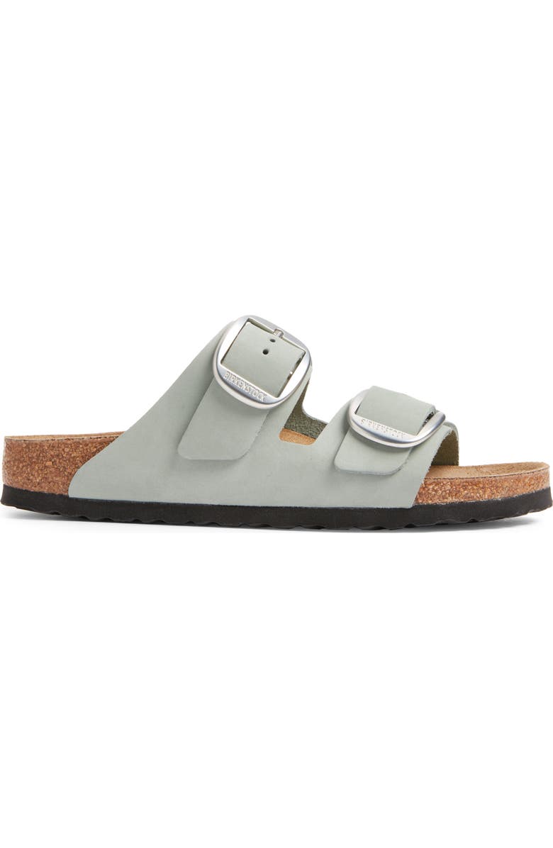 Birkenstock Arizona Big Buckle Slide Sandal, Alternate, color, Pure Sage